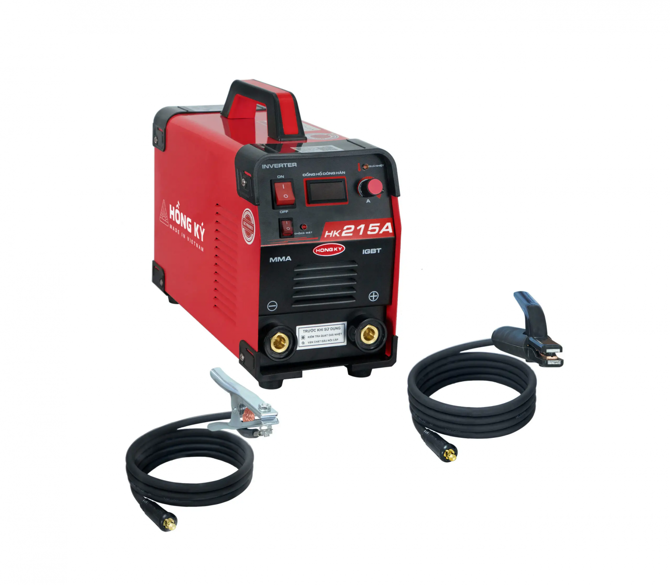 Máy hàn que chống giật Hồng Ký Eco 215A 220V - HK215A