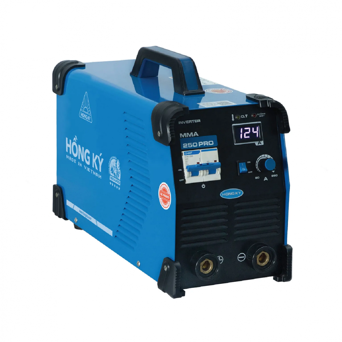 Máy hàn que chống giật Hồng Ký Pro 250A 220V - MMA250PRO