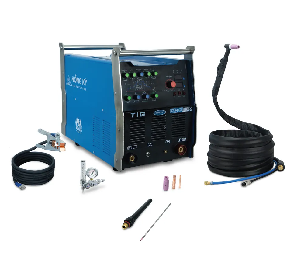 Máy hàn TIG DC xung que Hồng Ký Pro 300A 380V - TIG300XPRO