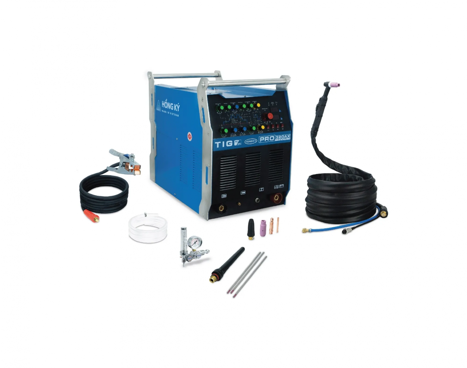 Máy hàn TIG ACDC xung que Hồng Ký Pro 320A 380V - TIG320AXPRO
