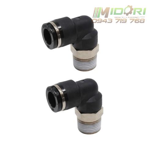 Đầu nối khí nén khớp nối khuỷu tay PL10-03C Pisco