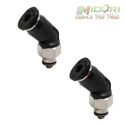 Đầu nối khí nén khớp nối khuỷu tay 45° PLH3-M3M/PLH3-M5M Pisco